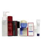 Shiseido Vital Perfection Travel Set With Red Pouch 7 Pcs Total New