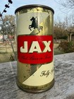 Vintage Jax Flat Top Beer Can Black Horse Best Beer In Town Empty