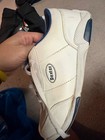 7 5 Mens   9 Womens Dexter Bowling Shoes White With Blue Trim 