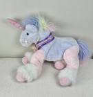 27    Animal Alley Toys R Us Pastel Unicorn Plush Pink Purple Butterfly 2000 Darla