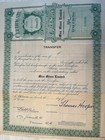 Mica Mines Ltd 1929 Stock Certificate Canada Signed To Open  sc10