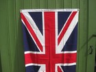 Vtg 1972 Dettra Bulldog Cotton Great Britain Flag Nos  New In Box  3 x5  Usa