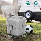Portable Travel Toilet 5 3 Gallon 20l Designed Camping Commode Potty In outdoor