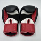 Top King Tkb Muay Thai Boxing Gloves 12 Oz Red Black Training Kickboxing