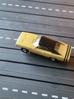 Ho Slot Car Aurora T-jet - Huge  1407 Yellow Charger Black Stripe