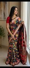 Latest Bollywood Saree Pakistani Indian Designer Piece - Handmade In India