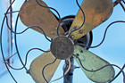 Robbins   Meyers Fan 12 Inch Brass Blades Model 2410
