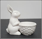 New Rare Williams Sonoma Sculptural Bunny Candy Bowl  Nib Easter 