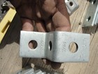 Unistrut P1045 Silver Galvanized 3-hole Z Shape Bracket  16pcs