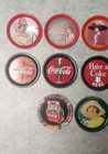 10 Vintage Drink Cocacola Metal Coaster Have A Coke  Stop Refreshed  Victorian