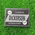 Landon Dickerson Autographed Philadelphia Eagles Signed Auto Card Photo