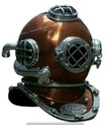 Antique Brass Scuba Deep Diving Divers Helmet Mark V Us Navy Vintage Gift Decor