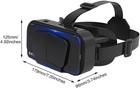 Xiaokeis Virtual Reality Vr Headset 3d Glasses  Support Black 