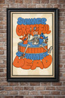 Grateful Dead Summer Tour Skeleton Pool Party Poster 24x36 Print