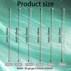 600 Pieces 2 Inch Flat Head Pins Eye Pins For Jewelry Making Diy  Straight Benda