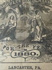 Antique 1880 Rev Irl R Hicks Almanac Quack Medicine Ads Vtg Lancaster Pa