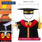 Set Of 1 Graduation Teddy Bear Clothes Cap   Gow Outfit Fits Make Your Own Most