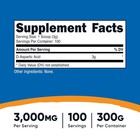 D Aspartic Acid Powder 300g Pure Daa Supplement D Aspartic Acid Daa Capsules