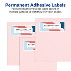 Avery Return Address Labels  Laser inkjet  2 3  X 1-3 4  - Inches  White  18294 