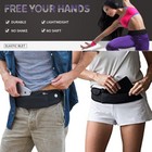 Waterproof Sport Waist Fanny Pack Belt Bum Pouch Camping Running Hiking Gym Bag 