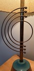 Vintage Mcm 1950s Atomic Era Lamp Metal Fiberglass Mid Century Modern Lighting