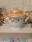 Vintage Japanese Lusterware Child Floral 12 Pc Tea Set Made In Japan Excellent