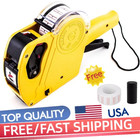 8-digit Price Tag Gun Marking Machine With Sticker Labels   Ink Roller Us Stock 