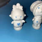 Vtg Advertising Pillsbury Dough Boy Family 6 Finger Puppets Dad Mom Kids Dog Cat