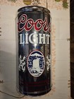 Super Rare Vintage Coors Light Wall Hanging Beer Can Light 27x14