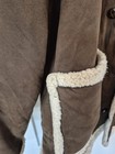 Wrangler Authentic Western Jacket Men s 2xl Brown Faux Shearling Lined Pockets