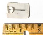 Rare Red Cross Nurse Coated Paper 1 1 4  Lapel Pin  possible Wwi Era 