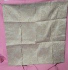 Restoration Hardware Thai Silk   Euro Pillow Sham 30   Flax Botanical   New  109