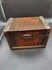 Lot Of Estate Vintage Fashion Jewelry watches W Wooden Trinket Box From Canada