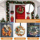 2 Pack 14  Wreath Hangers For Front Door  Wreath Hanger 40lb Load-bearing