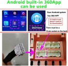 360   Panoramic Camera Car Bird View System 4-camera For Android Radio Player Usa