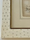 Antique Print Oriental Dactylopterus On Exquisite Vintage Hand Made Frame
