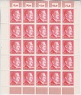 Stamp Germany Mi 801-2 Sc 506-7 Sheet 1941 Wwii 3rd Reich War Era Hitler Mnh