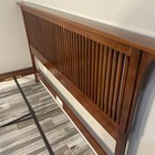 Stickley Mission King Size Cherry Spindle Bed