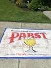 Vintage Pabst Blue Ribbon Beer Advertising Banner Wall Poster Bar Man Cave 