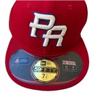Puerto Rico World Baseball Hat Classic Cap New Era 59fifty Red Fitted 7 7 8