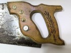 Old Vintage Crosscut Wood Cutting Hand Saw Wall Hanger D  cor 