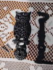 Cast Iron Owl Swivel Bracket Wall Mount Hook Holder Vintage Decor