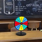 Prize Wheel 8 Inch Tabletop Roulette Wheel Of Fortune Spin With Dry