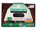 The Accelerator Golf Putting Training Device Practice Mat With 3-step System New
