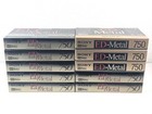     Sealed X10    sony Ed Metal Ed-metal El-750 Video Cassette Tapes For Ed Beta Vcr