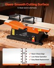 Vevor Spiral Benchtop Jointer 6 In Bench Top Wood Jointer 12000 Rpm 12-blade