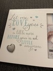 New Malden 4x6 Baby Frame Blue Hearts Cute B26