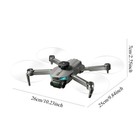 Brushless Drone 1080p Dual Camera For Beginners 2 Batteries For 25-30min Flight