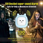 Safe Sound Personal Alarm  3 Pack 130 Db Loud Siren Song Emergency Self-defense