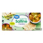Great Value Unsalted Tops Saltine Crackers  16 Oz  4 Count  6 Pack  